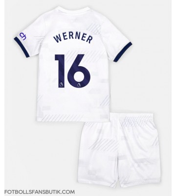 Tottenham Hotspur Timo Werner #16 Replika Hemmatröja Barn 2023-24 Kortärmad (+ Korta byxor)